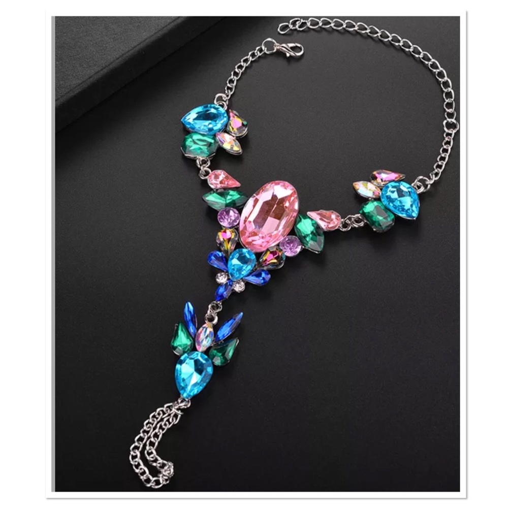 Bohemian Crystal Barefoot Sandals
